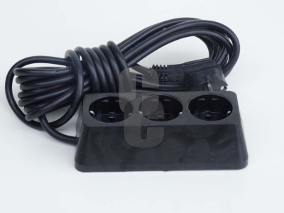 Нови предложения Разклонител троен - Варна - ЧЕРЕН -  5м.                                                                                                                                                                                                                                                                    